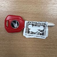 картинка Ключ - заготовка Honda red 25906 от магазина moto-bazar61.ru