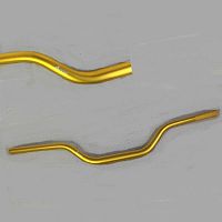 картинка Руль ACCEL TH-03 HONDA HIGH gold 28.6mm 12378 от магазина moto-bazar61.ru