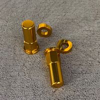 картинка Гайка Accel на буксатор GOLD RL-01gold от магазина moto-bazar61.ru