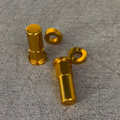 картинка Гайка Accel на буксатор GOLD RL-01gold от магазина moto-bazar61.ru