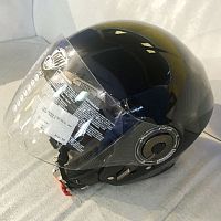 Шлем THH T-314 black M 20019 фото вид спереди | Moto-Bazar