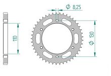 картинка Звезда ведомая AFAM 12226-44 (JTR1870.44) от магазина moto-bazar61.ru