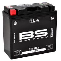 картинка АКБ BS-Battery BT14B-4 SLA (YT14B-BS) 20988 от магазина moto-bazar61.ru