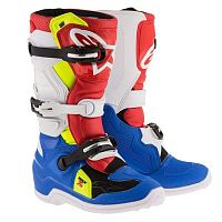 Мотоботы ALPINESTARS TECH 7S Blue/wht/red/yel 37 A2015017 4025 37 фото | Moto-Bazar