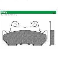 картинка Тормозные колодки New Fren FD0054TS от магазина moto-bazar61.ru