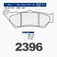 Тормозные колодки CL 2396RX3 - купить в Ростове-на-Дону