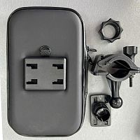 картинка Крепление под телефон 5,5"-6,2"/14см*16см 25477 от магазина moto-bazar61.ru