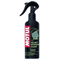 картинка Очиститель шлема и визора MOTUL HELMET INTERIOR CLEAN M2 250ml 102993 от магазина moto-bazar61.ru