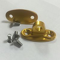 картинка Адаптер для зеркал Accel HONDA/KAW MI-A1 GOLD от магазина moto-bazar61.ru