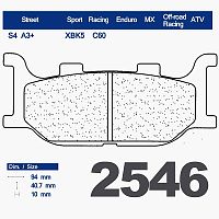 Тормозные колодки CL 2546XBK5 - купить в Ростове-на-Дону