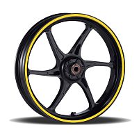картинка Наклейка на диск WHEEL STRIPE YELLOW от магазина moto-bazar61.ru