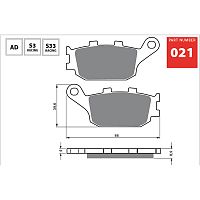 Тормозные колодки GOLDfren S33 021 15156 - купить в Ростове-на-Дону