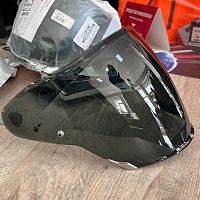 Визор HJC HJ-39 с сильной тонировкой - вид спереди