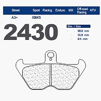 Тормозные колодки CL 2430XBK5 - купить в Ростове-на-Дону