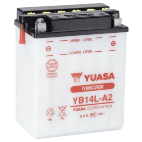 картинка АКБ YUASA YB14L-A2 от магазина moto-bazar61.ru