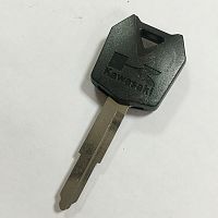картинка Ключ - заготовка Kawasaki blаck 14496 от магазина moto-bazar61.ru