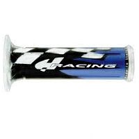 картинка Ручки HARRIS RACING BLUE/SILVER 01687-RAA от магазина moto-bazar61.ru