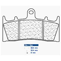 Тормозные колодки CL 2255C60 - купить в Ростове-на-Дону