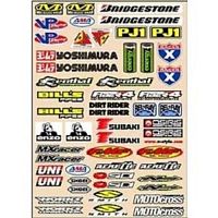 картинка Наклейка N-STYLE UNIVERSAL MINI LOGO STICKER LOGO KIT V3 от магазина moto-bazar61.ru