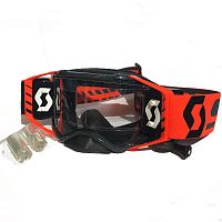 Очки кроссовые SCOTT Prospect WFS red/blk clear SC-246429-5408113 фото сбоку | Moto-Bazar