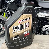 картинка Масло моторное MAXIMA Syn Blend Ester 15W50 3.785L 30-369128B от магазина moto-bazar61.ru