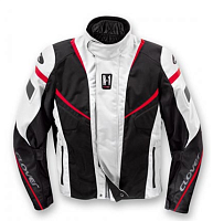 картинка Куртка CLOVER текстиль R-01 WP BLACK/GRAY L от магазина moto-bazar61.ru