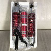 картинка Амортизаторы HONDA CB400 red 92-07 320mm 13684 от магазина moto-bazar61.ru