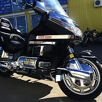 Мотоцикл HONDA GL 1500 1HFSC22UXMA300114 1991 г.в. - вид спереди и сбоку