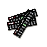 картинка Наклейка FACTORY EFFEX TEMP STICKER REVRSR 3PK от магазина moto-bazar61.ru