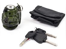 картинка Противоугонный замок KINGUARD 5.5*60*45mm Green 8010A от магазина moto-bazar61.ru