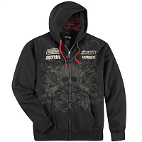 картинка Толстовка ICON HOODY ZIP RAT GRAY XL от магазина moto-bazar61.ru