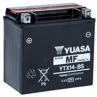 картинка АКБ YUASA YTX14-BS от магазина moto-bazar61.ru