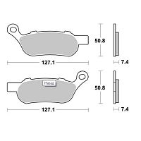 Тормозные колодки SBS 854H.LS - купить в Ростове-на-Дону