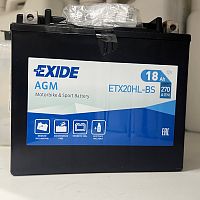 Мото АКБ EXIDE ETX20HL-BS 30840 - фото с разных сторон