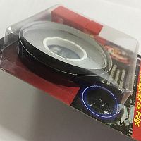 картинка Наклейка на диск WHEEL STRIPE black D2828-10231 от магазина moto-bazar61.ru