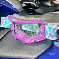 Очки кроссовые LEATT Vizion 3.5 Purple Clear 90 VLT 8025250250 - купить в Ростове-на-Дону