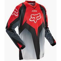 картинка Майка кроссовая FOX PLATINUM RACE JERSEY BLACK/RED L от магазина moto-bazar61.ru