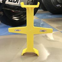 картинка Распорка передней вилки Accel 29 см MA-401 Yellow от магазина moto-bazar61.ru