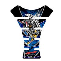 Наклейка на бак MOTOGRAFIX HONDA BLUE TH008B - купить в Ростове-на-Дону