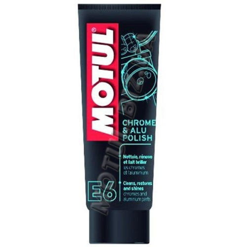 Полироль-очиститель для хрома и алюминия MOTUL CHROME&ALU POLISH E6 100ml - купить в Ростове-на-Дону