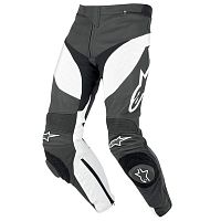 Мотобрюки ALPINESTARS TRACK 52 blk/wh A3129011-12-52 52 фото оригинальные | Moto-Bazar