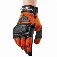 картинка Перчатки MOTEQ TWIST2  black/orange M M01314 от магазина moto-bazar61.ru