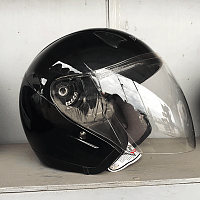 картинка Шлем VEGA NT 200 Open Face metallic black XS 15452 от магазина moto-bazar61.ru
