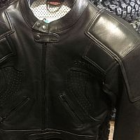 картинка КУРТКА  кожа LOOKWELL Condor black M 15694 от магазина moto-bazar61.ru