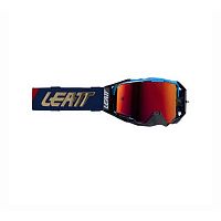 Очки кроссовые LEATT Velocity 6.5 Cryztal Royal Fuchsia 22 8025200160 фото сбоку | Moto-Bazar