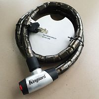 картинка Противоугонная цепь-трос KINGUARD 25*1200mm 2016 от магазина moto-bazar61.ru