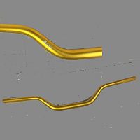 Руль ACCEL TH-05 YAMAHA HIGH gold 28.6mm 12383 - купить в Ростове-на-Дону