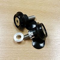 картинка Ролик подката CNC M8 BLACK 27307 от магазина moto-bazar61.ru