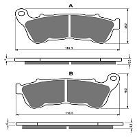 Тормозные колодки GOLDfren S33 359 30630 - купить в Ростове-на-Дону