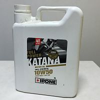 Масло моторное IPONE 4T FULL POWER KATANA SYNTHETIC 10W50 5L 800011 - купить в Ростове-на-Дону